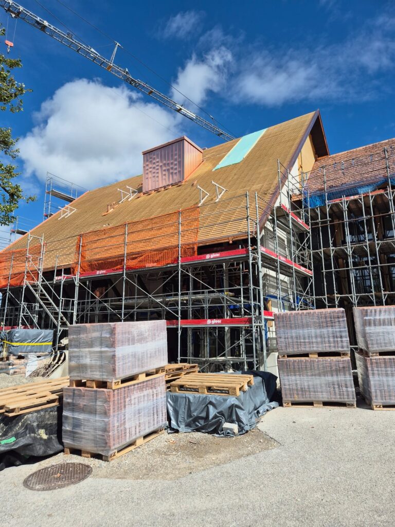 Ziegel, Blech oder Abdichtung